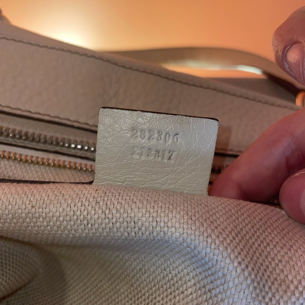 GUCCI Soho tote Pebbled Calfskin Large Top Handle - Picture 13 of 15